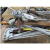Image 2 : Large Lot of Pipe Wrenches, Pry Bars, Hammers & More