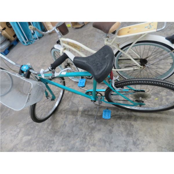 Aqua Blue Boss Mountain Bike