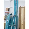 Image 1 : Aluminum Blue Awning Canopy Covers (2)
