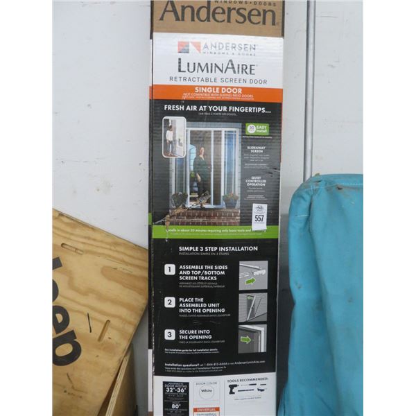 Anderson Retractable Screen Door