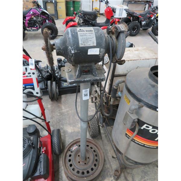 6" Bench Grinder On Stand