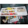 Image 2 : Green Tackle Box w/Tackle