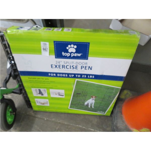 Toppaw 24" Split Door Exercise Pen