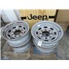 Image 1 : Set of 4 Trailer Rims