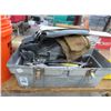 Image 1 : Grey Toolbox w/Tools, Home Depot Bucket