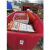 Image 1 : Tub Lot of Asst. Adhesive, Tacks, Supplies