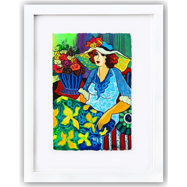 Patricia Govezensky- Original Watercolor "Elyna"