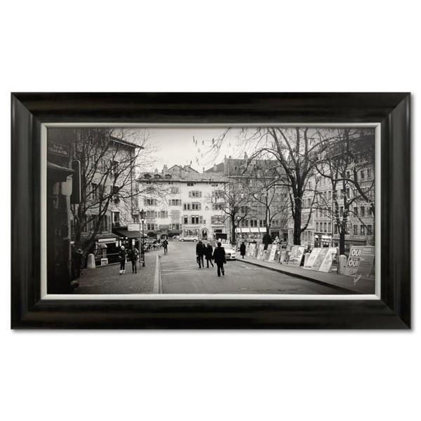 Misha Aronov, Framed Limited Edition Photograph on Canvas, Numbered and Hand Signed with Letter of A