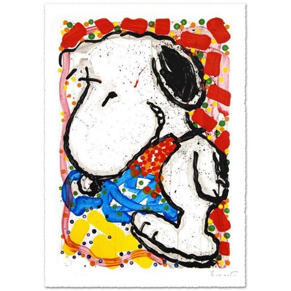"Hip Hop Hound" Limited Edition Hand Pulled Original Lithograph (30" x 47") by Renowned Charles Schu