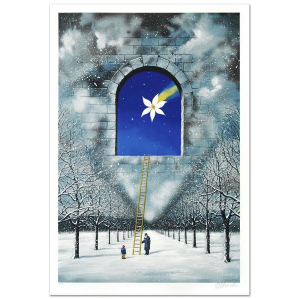 Rafal Olbinski, "Magical Transparency of Time" Limited Edition Hand Pulled Original Lithograph, Numb