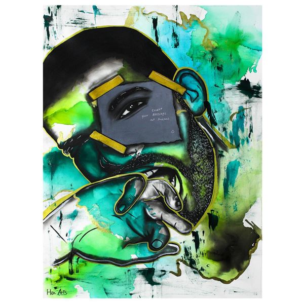 Hen Maman- Original Painting on Canvas "Drake"