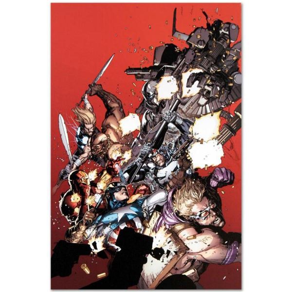 Marvel Comics "Ultimate Avengers vs. New Ultimates #1" Numbered Limited Edition Giclee on Canvas by 