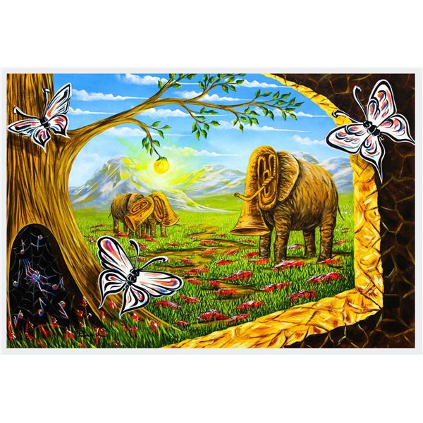 Eugene Poliarush- Original Oil on Canvas "Signs of summer"