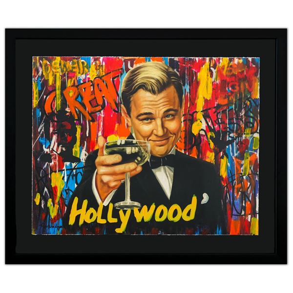 Nastya Rovenskaya- Original Mixed Media on Paper "The Great Gatsby"