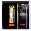Image 2 : Marc Chagall - Mezuzah - silkscreen on 24K gold plated bronze "Ten Commandments"