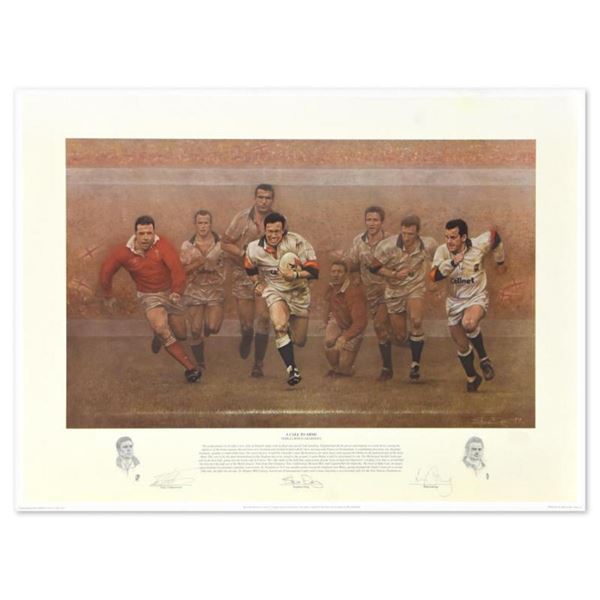 Stephen Doig, "A Call to Arms" Limited Edition Lithograph, Numbered and Hand Signed with Letter of A
