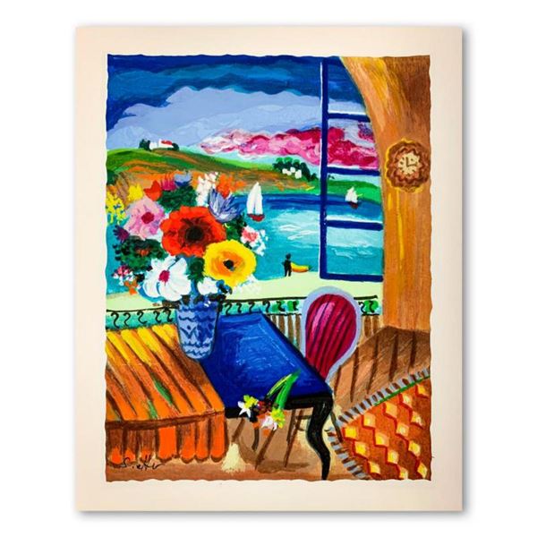 Shlomo Alter (1936-2021), Hand Signed Limited Edition Serigraph on Paper with Letter of Authenticity