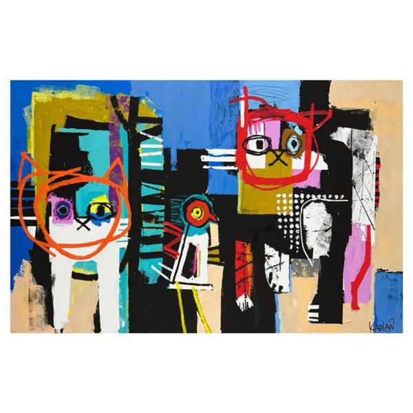 Lee Kaplan, Hand Signed Limited Edition Canvas with Letter of Authenticity.