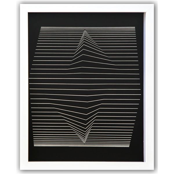 Victor Vasarely- Heliogravure Print "Untitled"