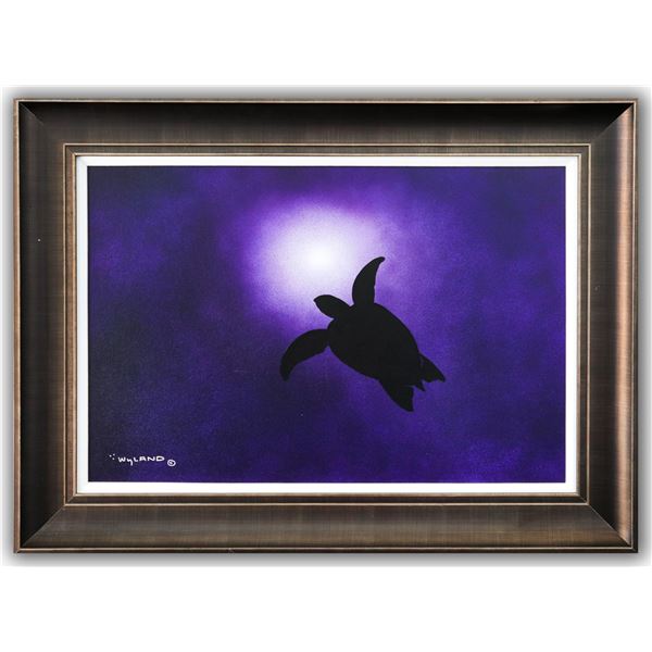 Wyland- Original Painting on Canvas "Sea Turtle"