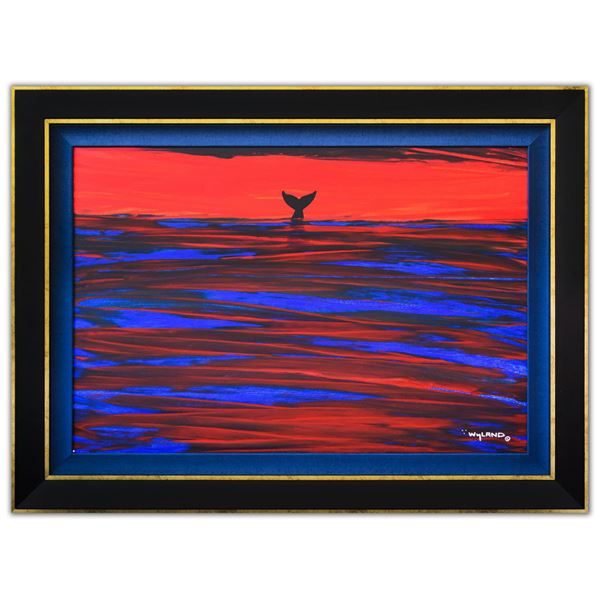 Wyland- Original Painting on Canvas "Whale Tale"