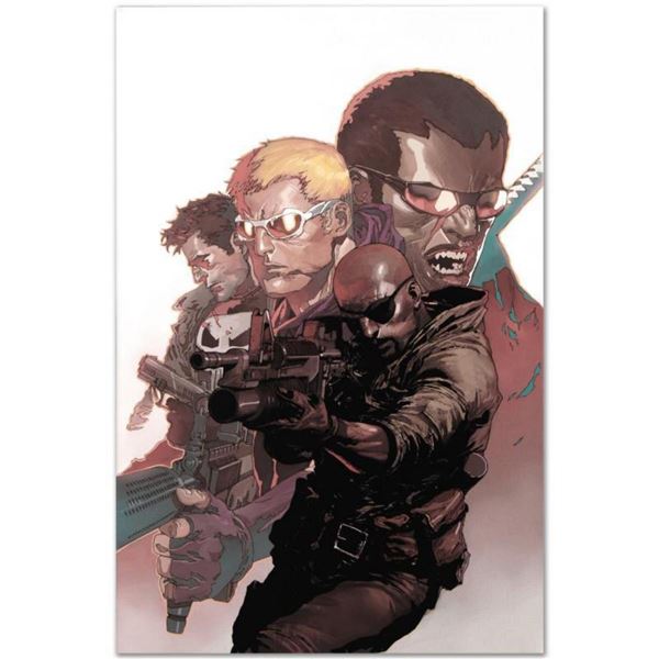Marvel Comics "Ultimate Avengers vs. New Ultimates #4" Numbered Limited Edition Giclee on Canvas by 