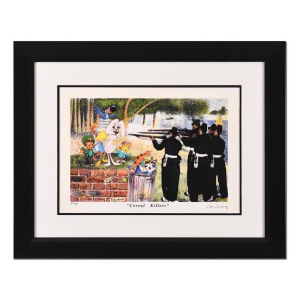 Nelson De La Nuez, "Cereal Killers" Framed Limited Edition Artist Proof, Numbered and Hand Signed wi