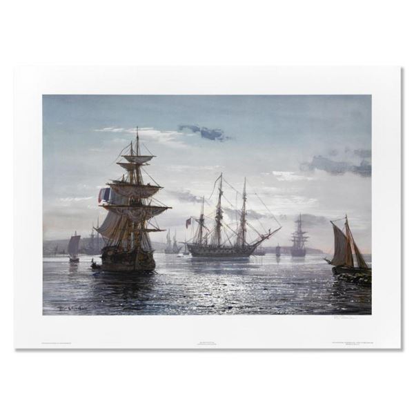 Peter Ellenshaw (1913-2007), "The Great Age of Sail" Limited Edition Lithograph, Numbered and Hand S