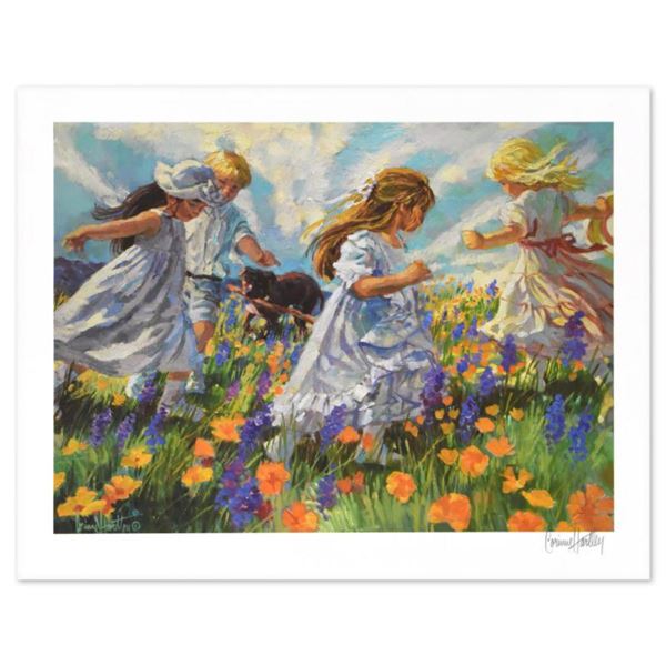 Corinne Hartley, Limited Edition Lithograph, Numbered and Hand Signed with Letter of Authenticity