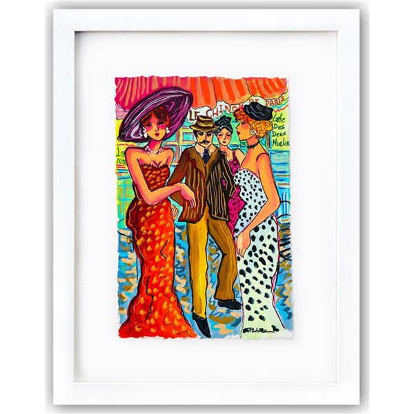 Patricia Govezensky- Original Watercolor "Unique Moments"