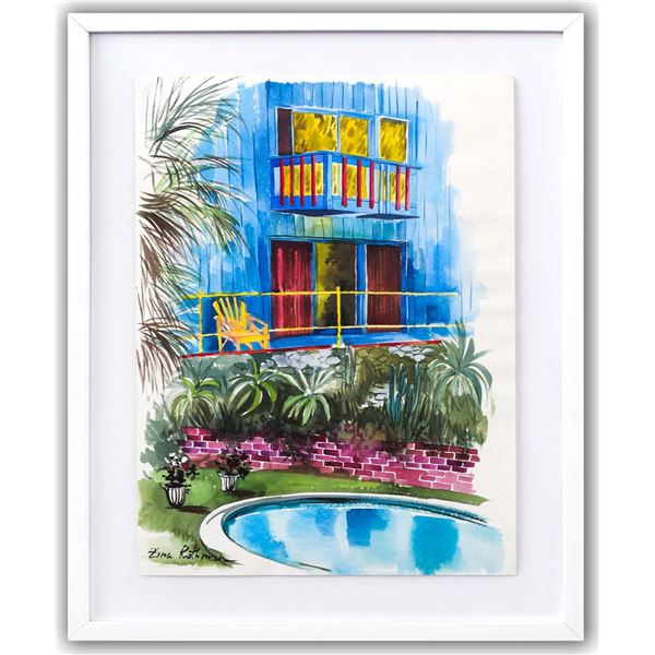 Zina Roitman- Original Watercolor "Untitled"