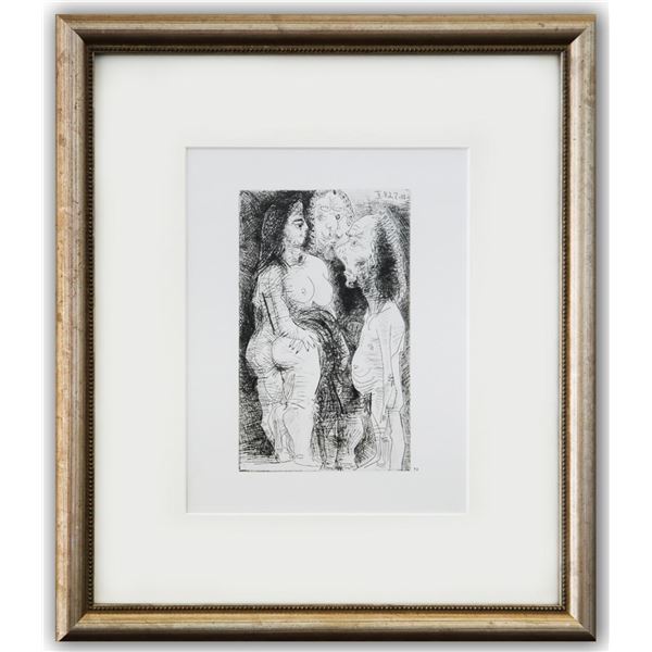 Pablo Picasso- Offset Lithograph "From The 347 Series"