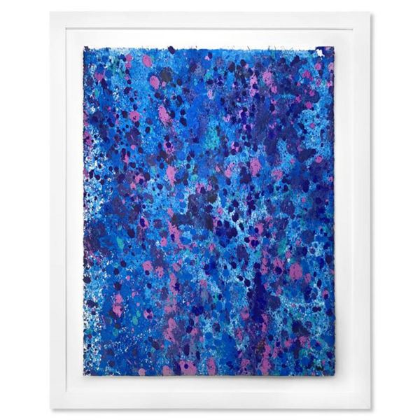 Wyland, "Splash 152" Framed Original Watercolor Painting Hand Signed with Letter of Authenticity.