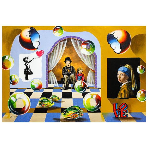 Alexander Astahov- Original Oil on Canvas "Charlies Room"