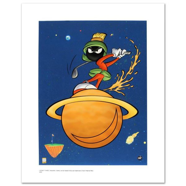 "Marvin Martian Golf" Limited Edition Giclee from Warner Bros., Numbered with Hologram Seal and Cert