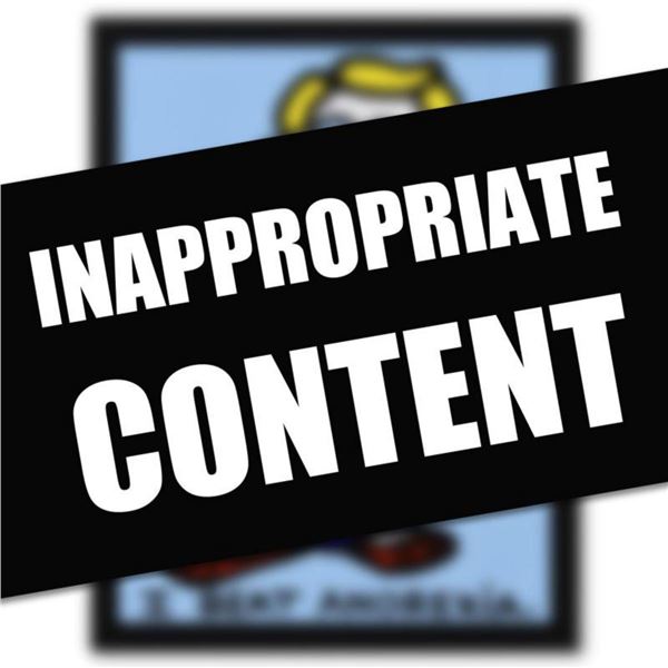 EXPLICIT CONTENT Todd Goldman Original Painting (inappropriate content).