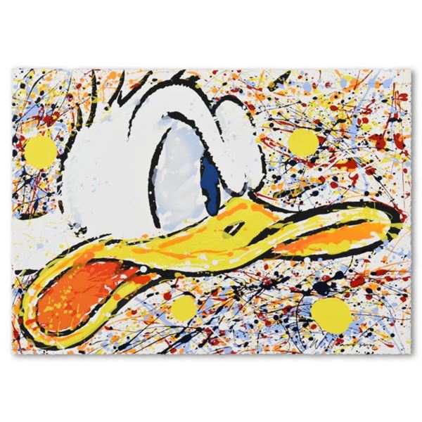 David Willardson, "More Bang for Your Duck" Hand Signed Limited Edition Disney Serigraph with Letter