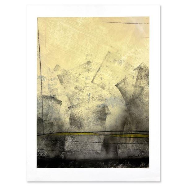 Niro Vasali, "Venture" Original Mixed Media, Hand Signed with Letter of Authenticity.