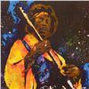 Image 2 : KAT, "Hendrix" Limited Edition Lithograph, Numbered and Hand Signed with Certificate of Authenticity