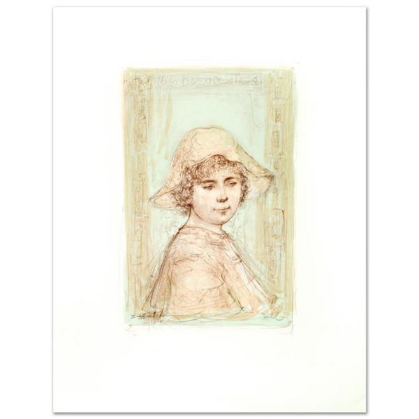 "Victoria" Limited Edition Lithograph by Edna Hibel (1917-2014), Numbered and Hand Signed with Certi