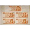 Image 1 : 5-CENTRAL BANK OF ARGENTINA 1 PESO CRISP UNC BILLS