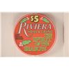 Image 2 : $5 RIVIERA HOTEL AND CASINO CHIP "THE SPIRIT OF