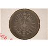 Image 2 : 1875-D D GERMAN SILVER 1 MARK .1606 OZ. ASW
