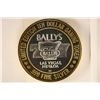 Image 2 : CASINO $10 SILVER TOKEN. BALLYS CASINO LAS VEGAS