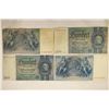 Image 2 : 4-1924 GERMAN 100 MARK BANK NOTES