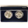 Image 2 : 2001 AMERICAN BUFFALO 2 COIN COMMEMORATIVE SET