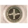 Image 2 : 1 TROY OZ .999 FINE SILVER PROOF ROUND. SCOTTSDALE