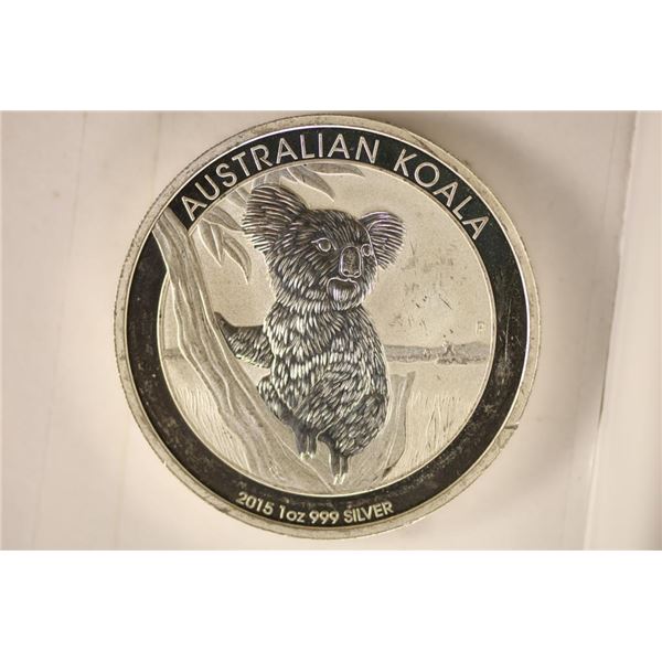 2015-P AUSTRALIA $1 PROOF "KOALA" COIN.