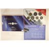 Image 2 : 2001 FRANCE 10 COIN BRILLIANT UNC SET IN ORIGINAL