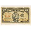 Image 1 : 1923 DOMINION OF CANADA 25 CENT FRACTIONL BILL